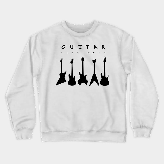 Guitarist Guitar Lead Bass Rock Festival Crewneck Sweatshirt by shirtontour